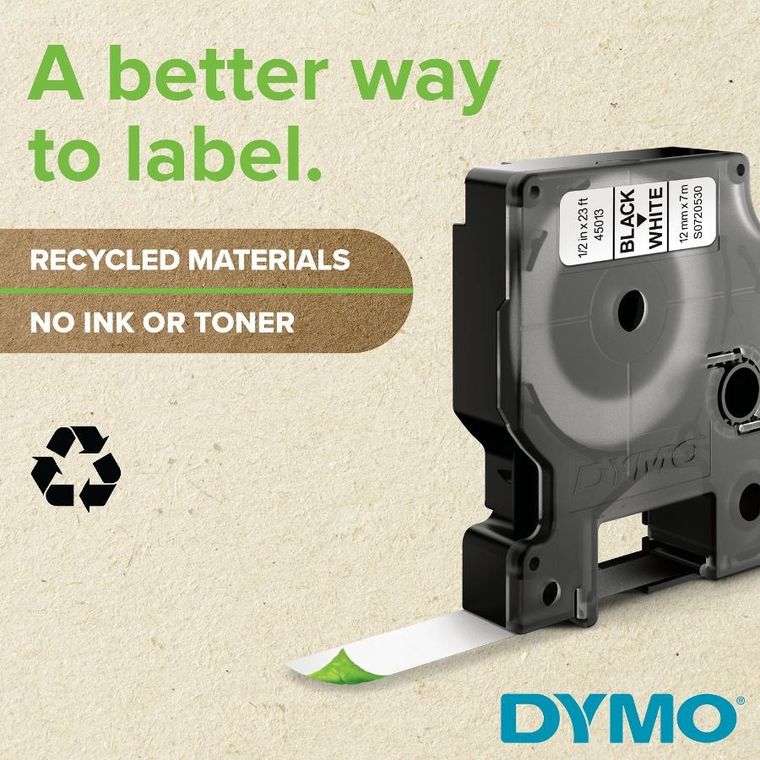 Dymo, taśma, 1,2cmx7m