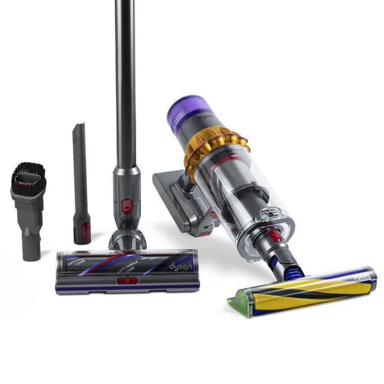 Dyson, V15 Detect Absolute 2023, odkurzacz ręczny, bezprzewodowy, 240AW, 660W