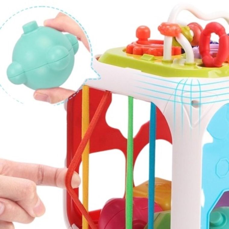 E-Edu, kostka aktywności, zabawka edukacyjna