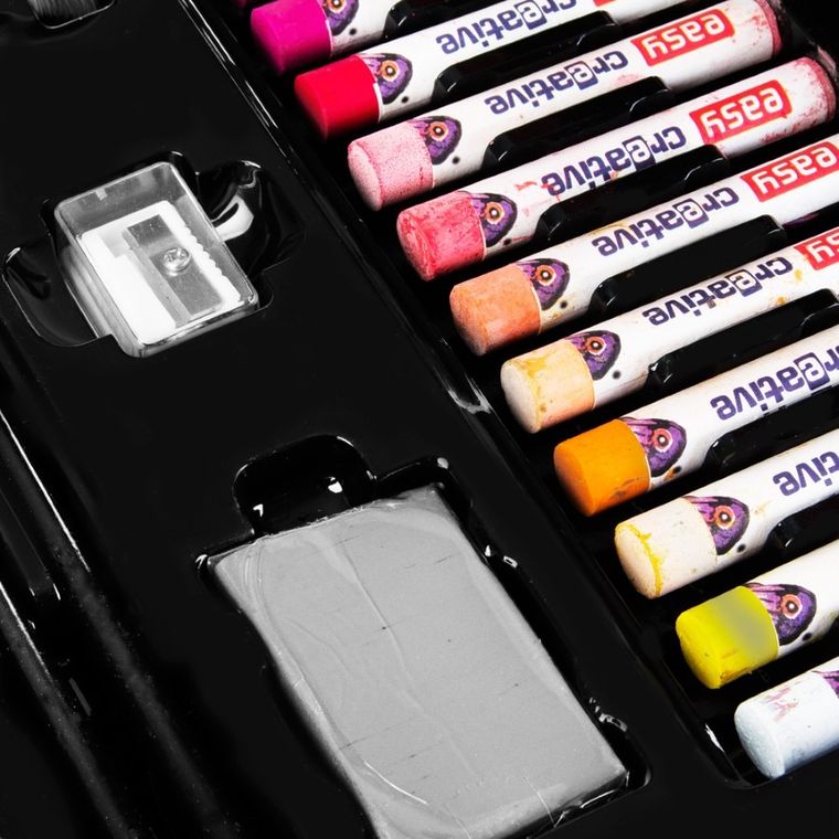 Easy, zestaw artystyczny w rozkładanej walizce, 168 elementów