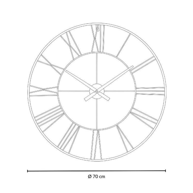 Edaxo, Aratio, zegar ścienny, 70 cm