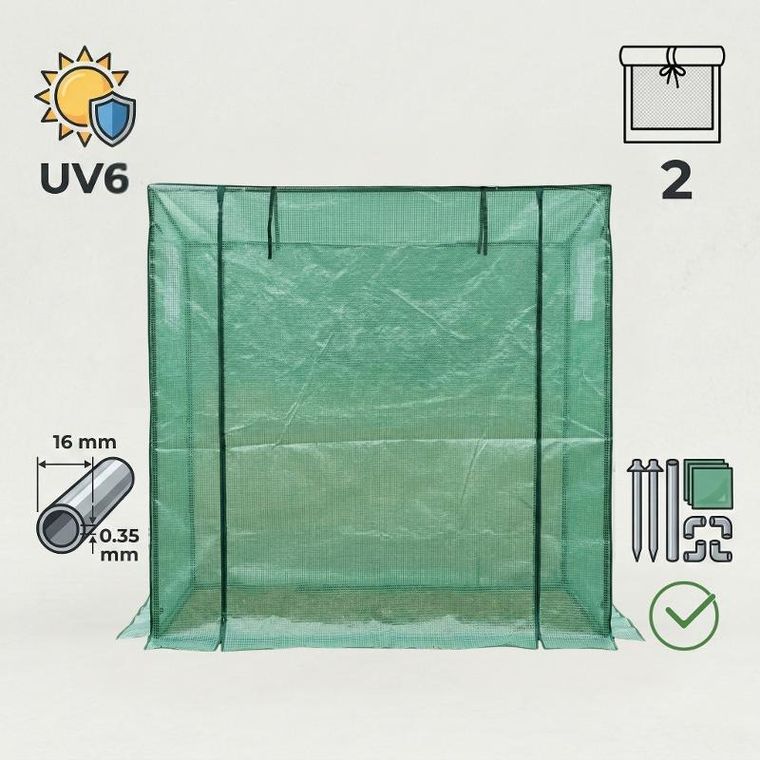 Edenia, Tevo, szklarnia foliowa, 77-200 cm