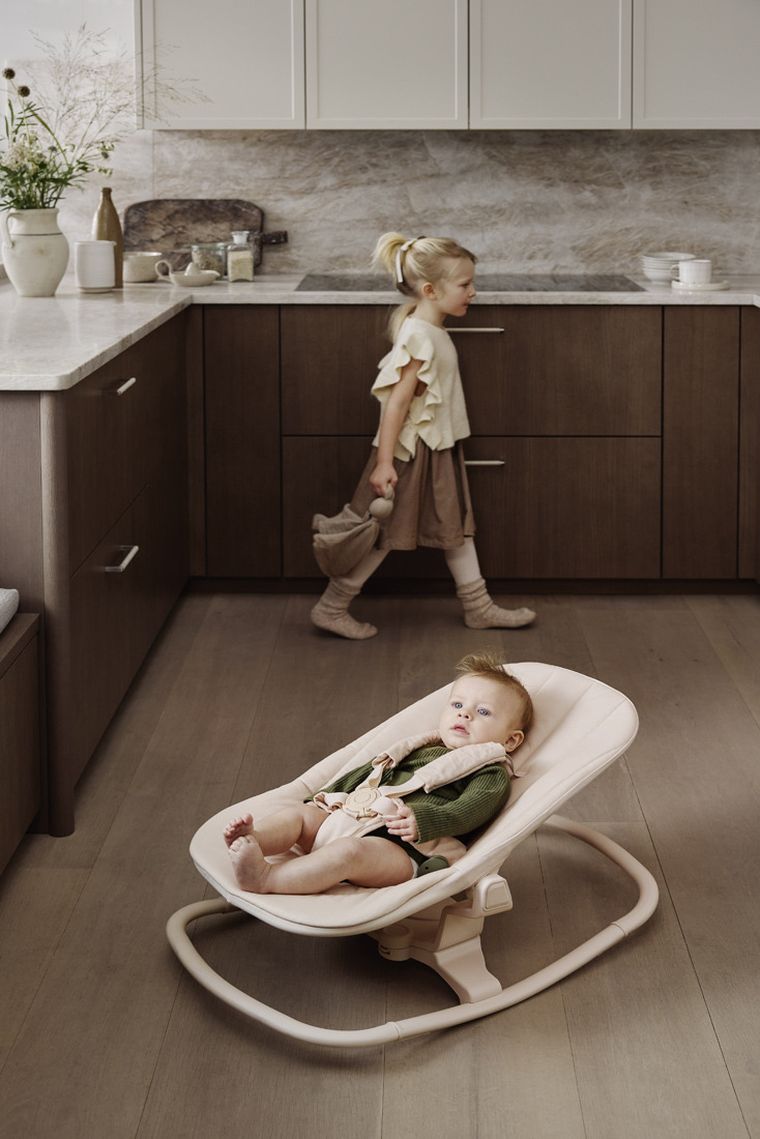 Elodie Details, Grace, leżaczek dla noworodka, powder pink