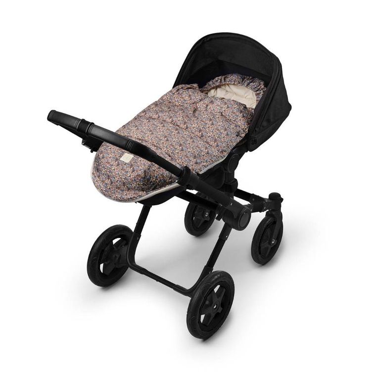 Elodie Details, puchowy śpiworek do wózka, Blue Garden