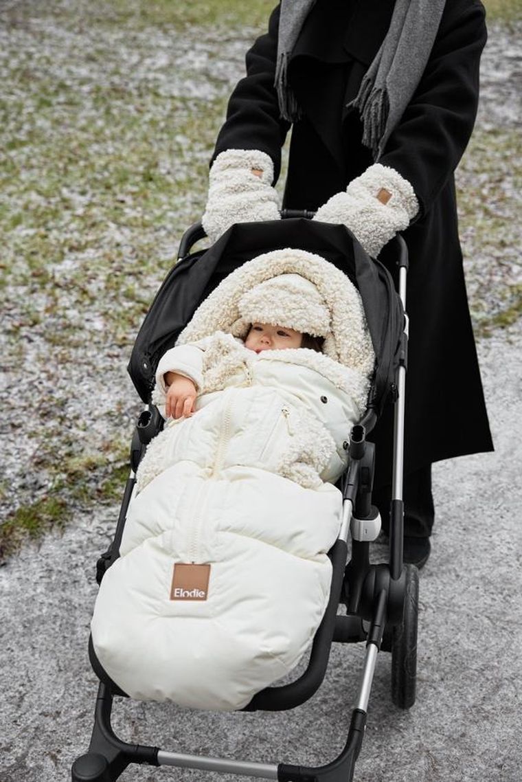 Elodie Details, śpiworek do wózka, soft sherpa