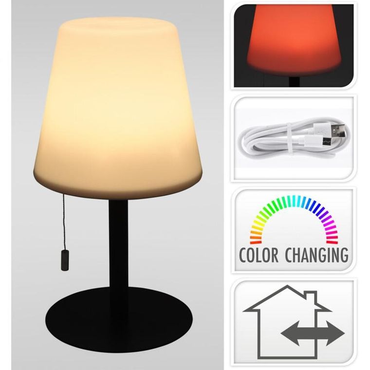 Emako, Disa, lampka do ogrodu stojąca, 30 cm