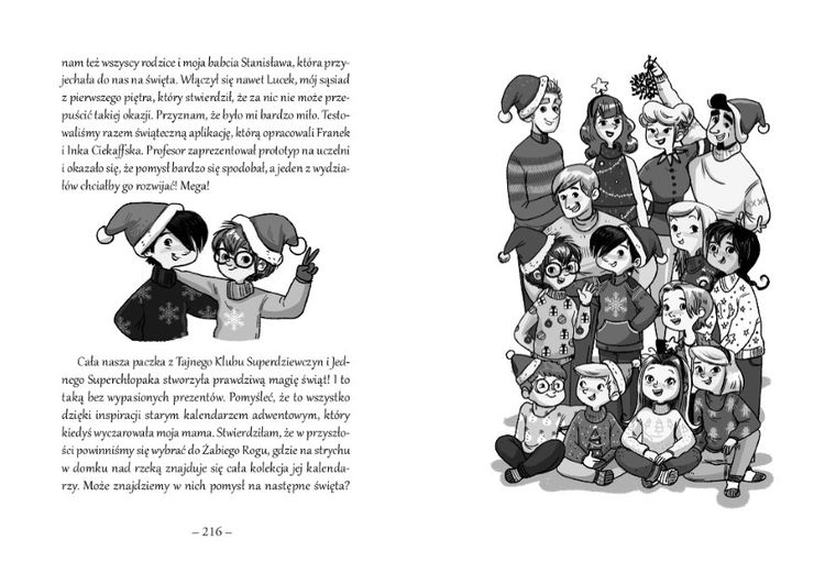 Emi i Tajny Klub Superdziewczyn. Magia świąt