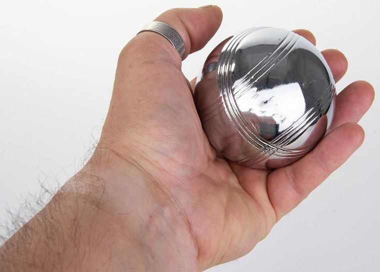 Enero, boule, kule do gry w walizce aluminiowej, 8 szt.