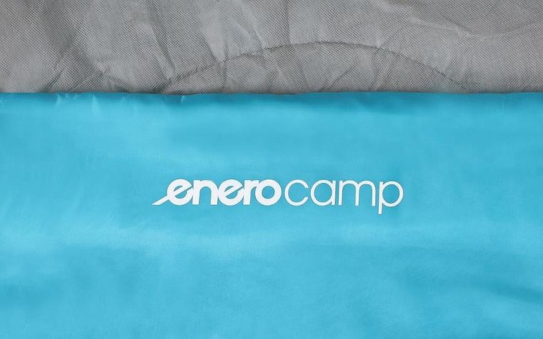 Enero camp, śpiwór turystyczny traveler, błękitno-szary, 210-80/50 cm