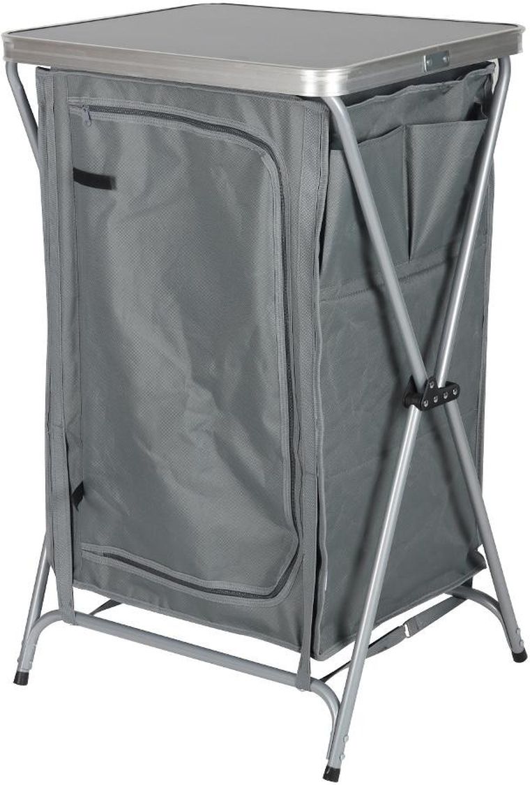 Enero Camp, szafa turystyczna z 3 półkami, składana, 60-51-98 cm