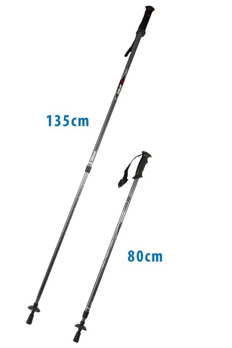 Enero, Classic, kije trekkingowe, srebrne