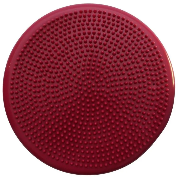 Enero fit, dysk poduszka sensomotoryczna z pompką, 33 cm, różowy