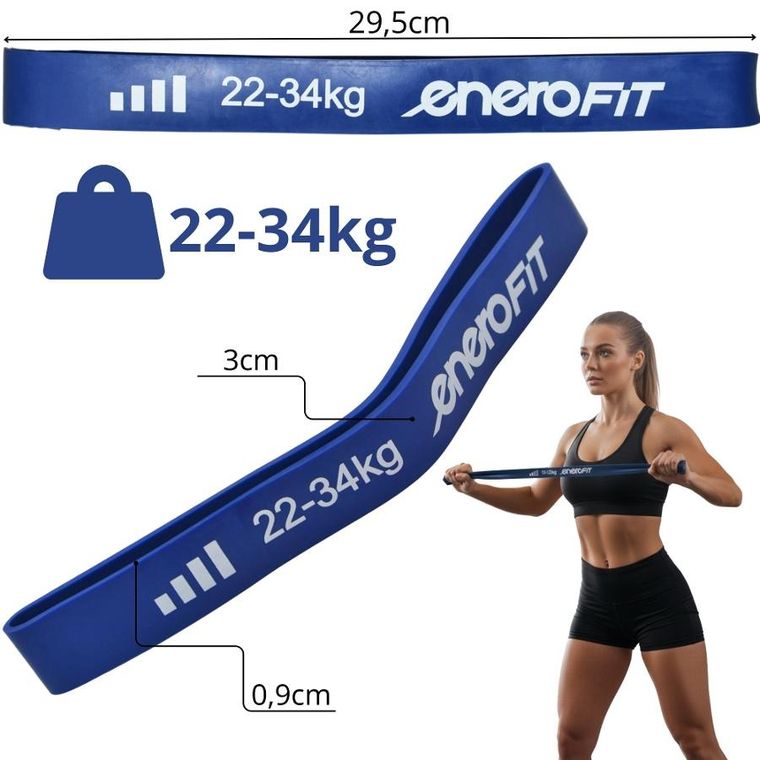 Enero Fit, guma, taśma do ćwiczeń fitness, 22-34 kg