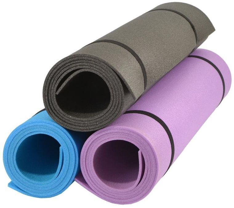 Enero fit, mata do jogi 1800-610-4mm, grafitowa