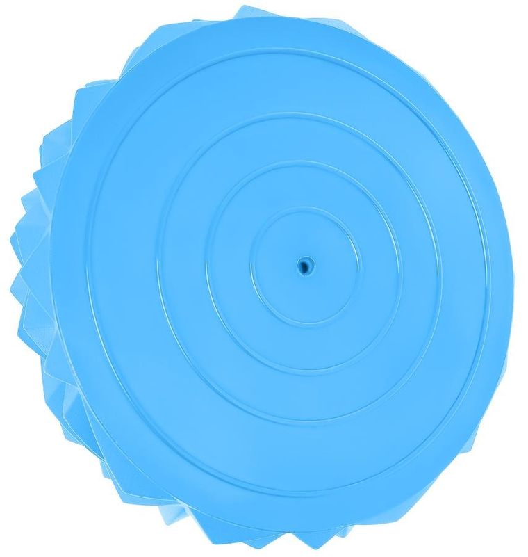 Enero Fit, półkula sensoryczna do masażu, diament, niebieska