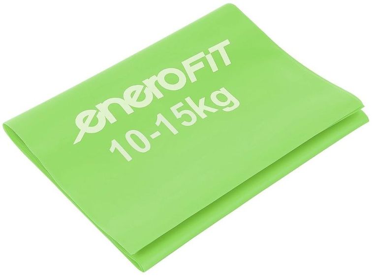 Enero fit, taśma treningowa do ćwiczeń pilates, 2000-150-0,40mm, 10-15kg, zielona
