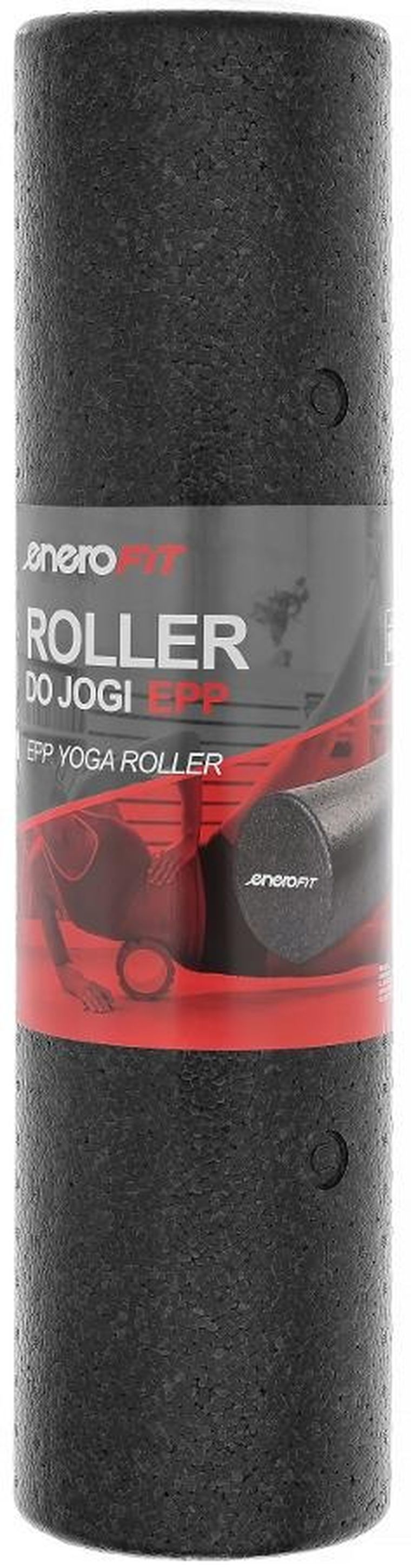 Enero Fit, wałek rollerness, czarny, 15-60 cm