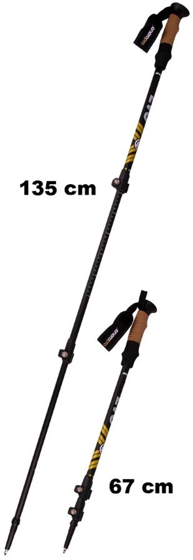 Enero Pro, kije nordic walking EVO z pokrowcem