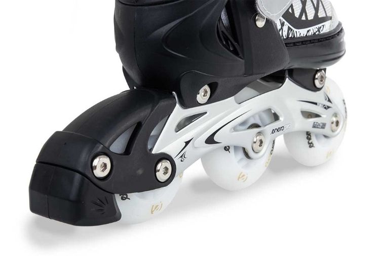 Enero Pro, łyżworolki, 4w1, LED, szare, rozmiar 26-29