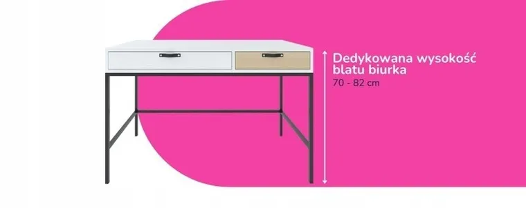 Entelo, Petit, krzesło dziecięce z podnóżkiem, wzrost 119-142 cm, różowe