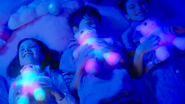 Epee, Mięciusie, Pachnące misie, maskotka, szaro-żółta