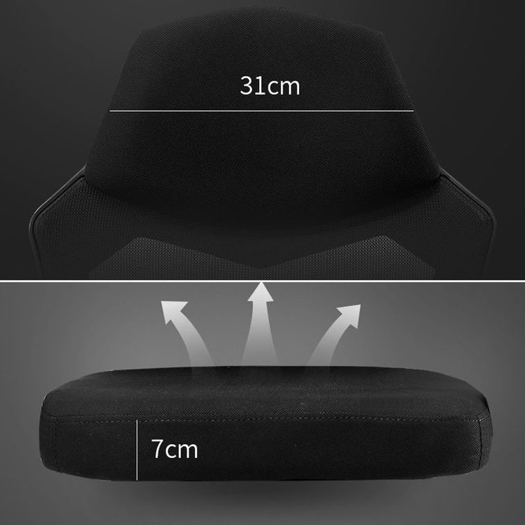 Ergonomiczny, obrotowy fotel biurowy z zagłówkiem i podnóżkiem, biały