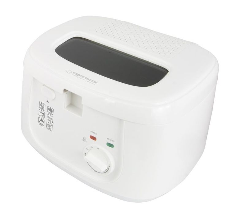 Esperanza, frytkownica, Spring Roll, EKG012, 2,5 l, 1800W, biały