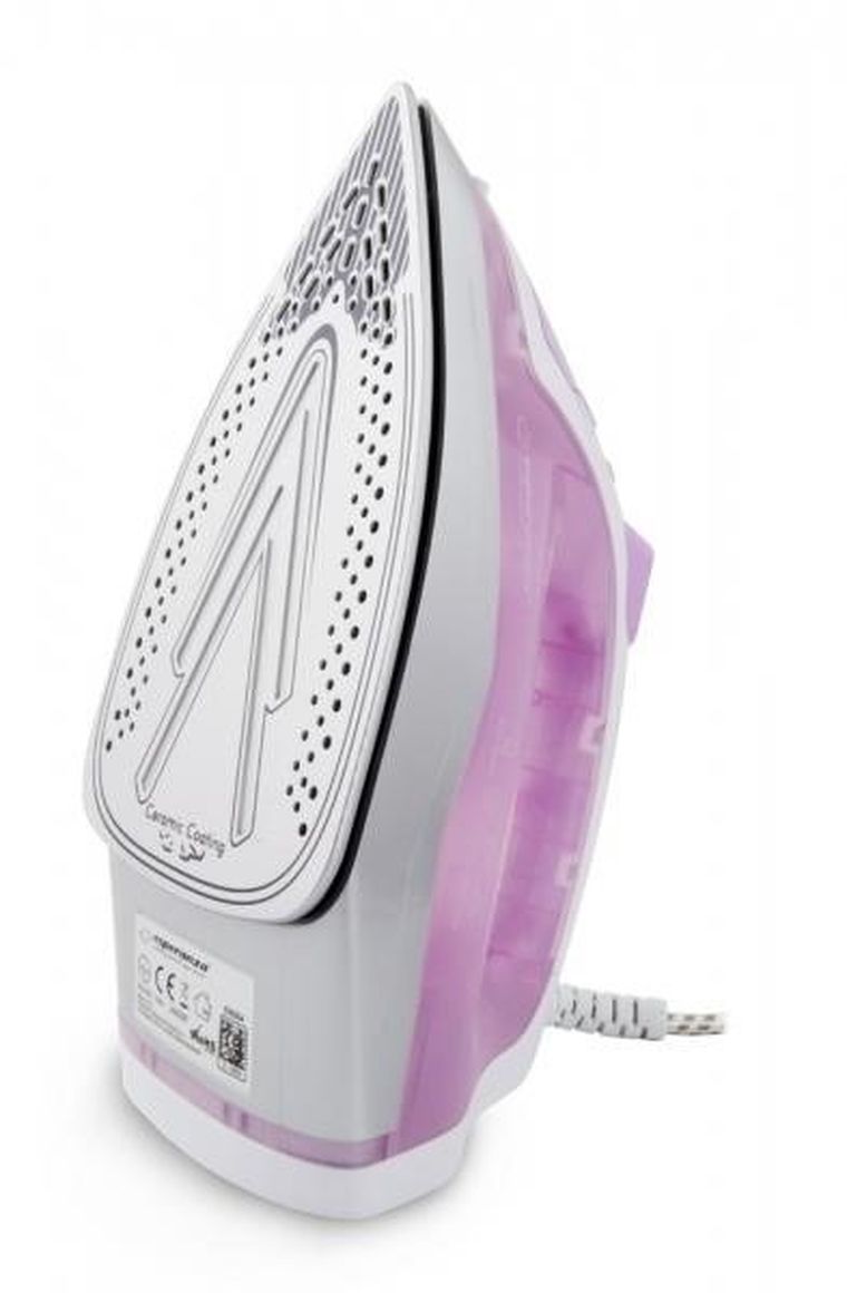 Esperanza, Tulle, żelazko parowe, 2400W, biały, EHI004