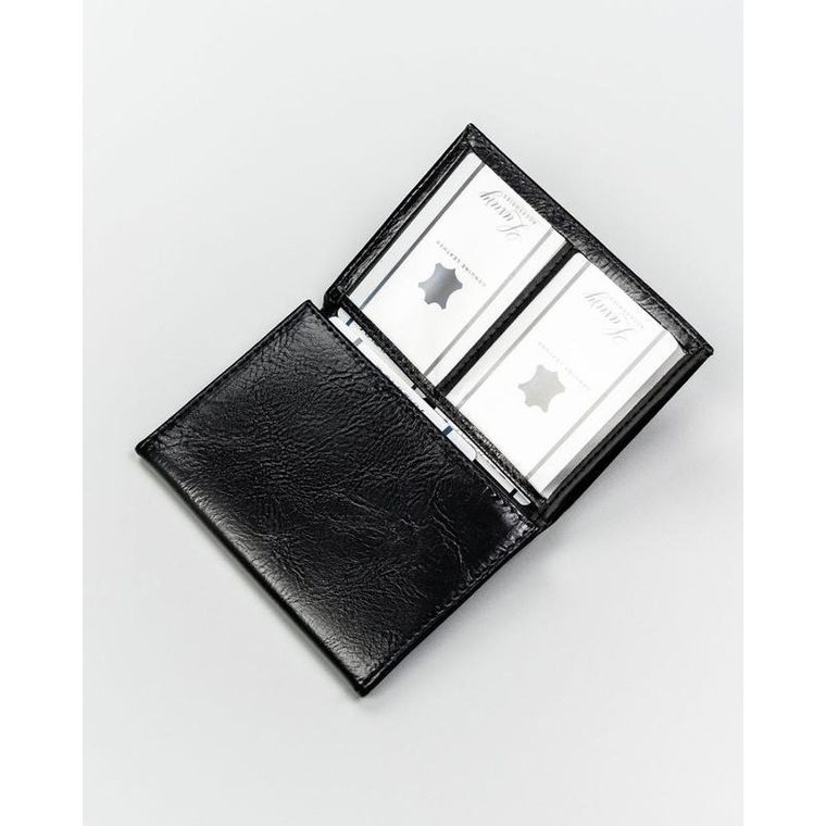 Etui na klucze, czarne, skóra ekologiczna, 4u Cavaldi