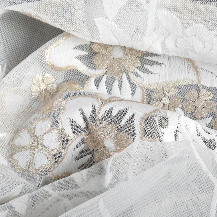 Eurofirany, firana gotowa, Alira, 140-250 cm, kremowy