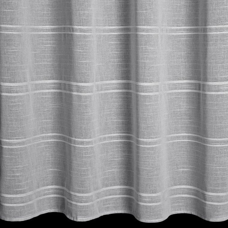 Eurofirany, firana gotowa, Arcadia, 140-250 cm, srebrny