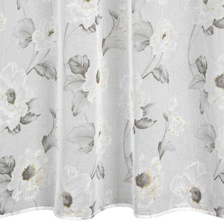 Eurofirany, firana gotowa, Bessy, 140-250 cm, oliwkowy