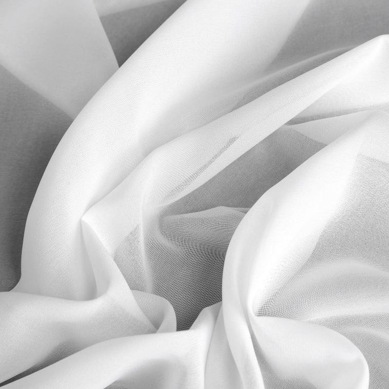 Eurofirany, firana gotowa, Debra, na taśmie, 300-270 cm, biały