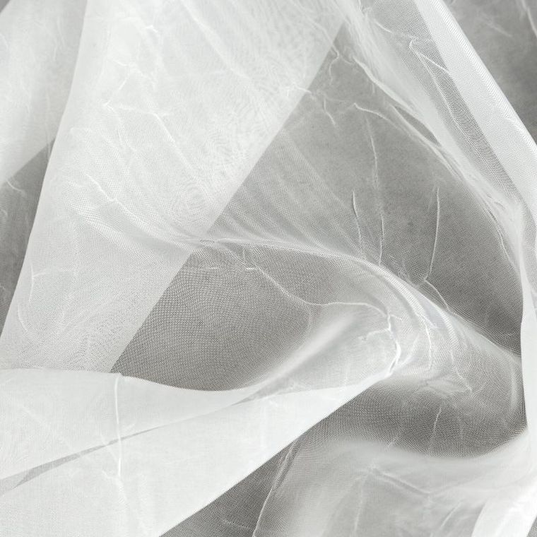 Eurofirany, firana gotowa, Elia, na taśmie, 140-270 cm, biały