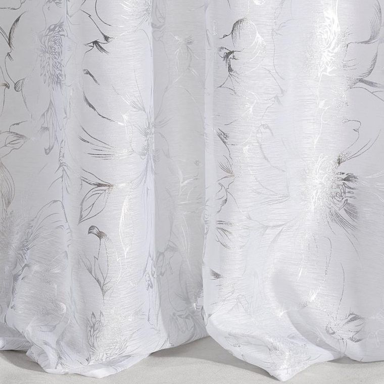 Eurofirany, firana gotowa Feza, 140-250 cm, biały
