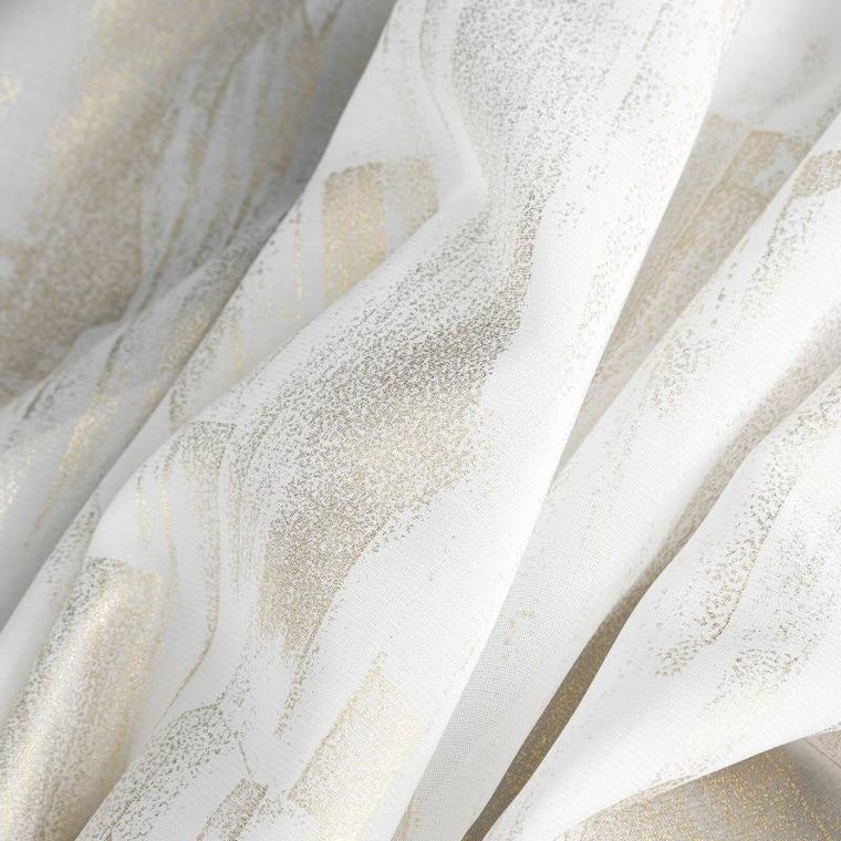 Eurofirany, firana gotowa, Ilaria, na taśmie, 140-250 cm, biały