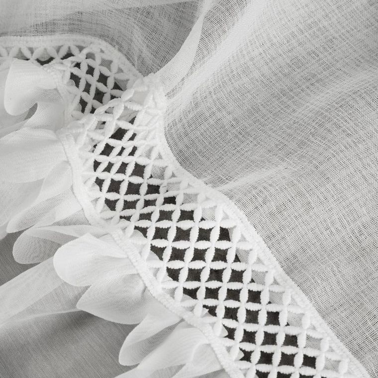 Eurofirany, firana gotowa, Kiara 140-250 cm, biały