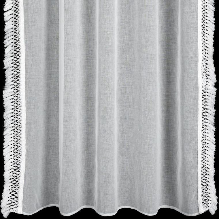 Eurofirany, firana gotowa, Kira, na taśmie, 140-270 cm, biały