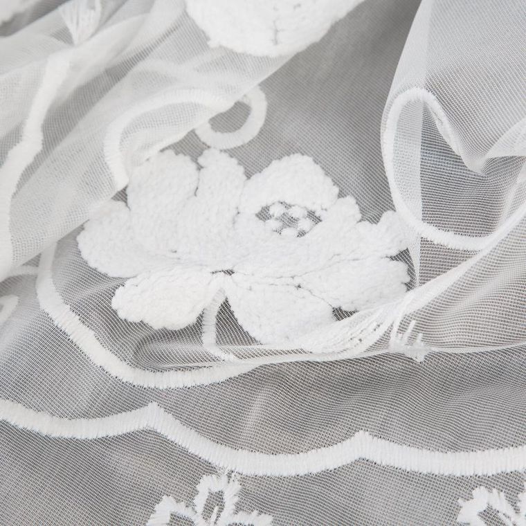 Eurofirany, firana gotowa, Leti, 350-260 cm, biały