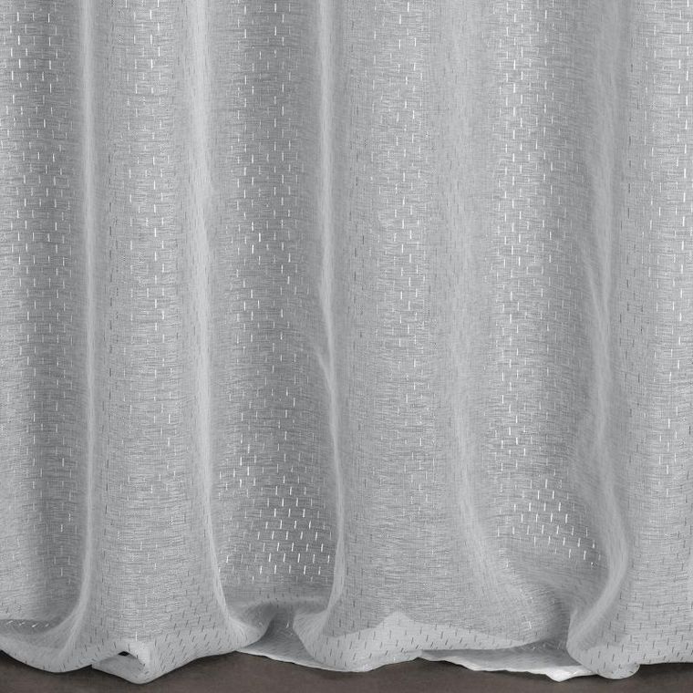 Eurofirany, firana gotowa, Loara, 140-250 cm, biały