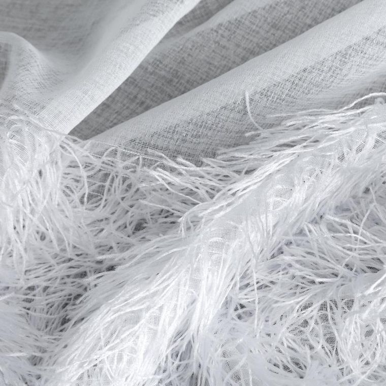 Eurofirany, firana gotowa, Margaret, 140-250 cm, biały