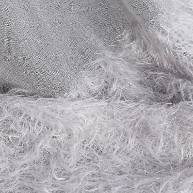 Eurofirany, firana gotowa Margaret, 140-250 cm, srebrny