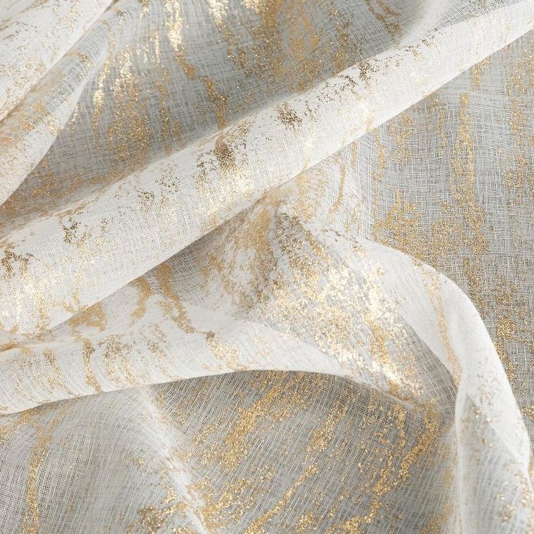 Eurofirany, firana gotowa, Mia, na taśmie, 140-270 cm, biały