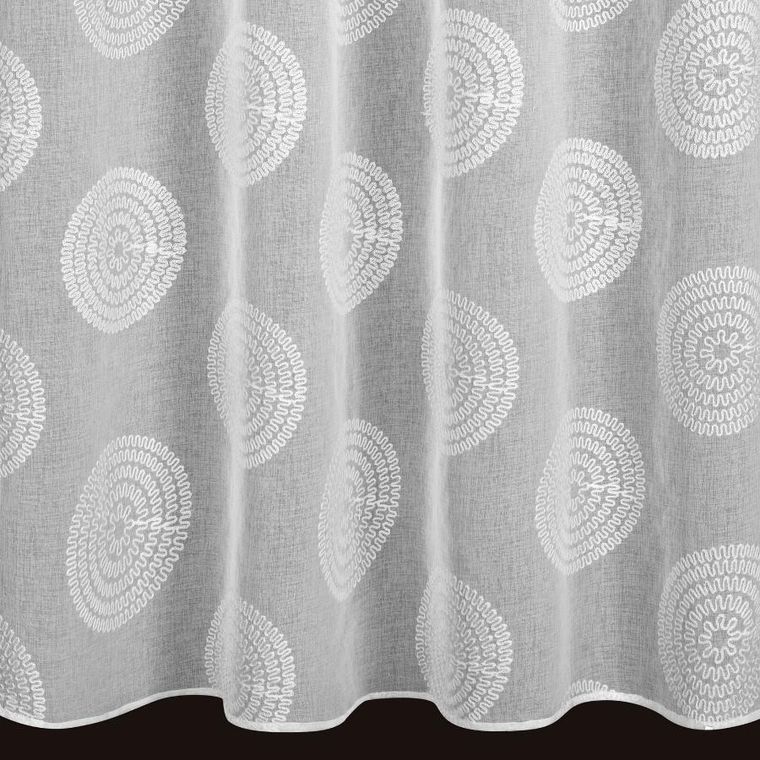 Eurofirany, firana gotowa, Milagros, 140-250 cm, biały