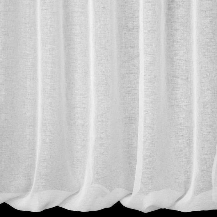 Eurofirany, firana gotowa na taśmie, Layla, 140-300 cm, biały
