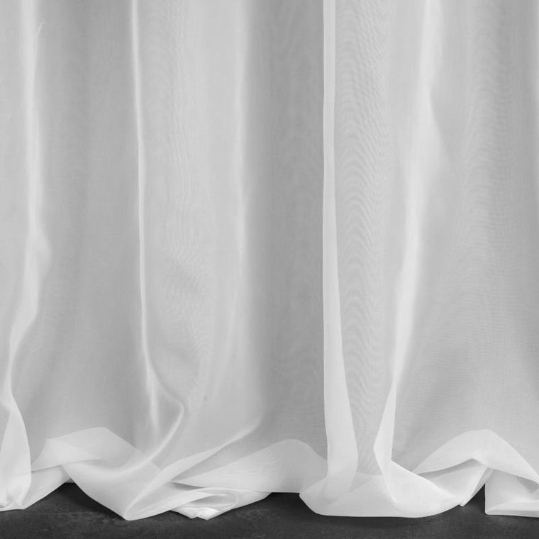 Eurofirany, firana gotowa na taśmie, Simone, 300-300 cm, biały