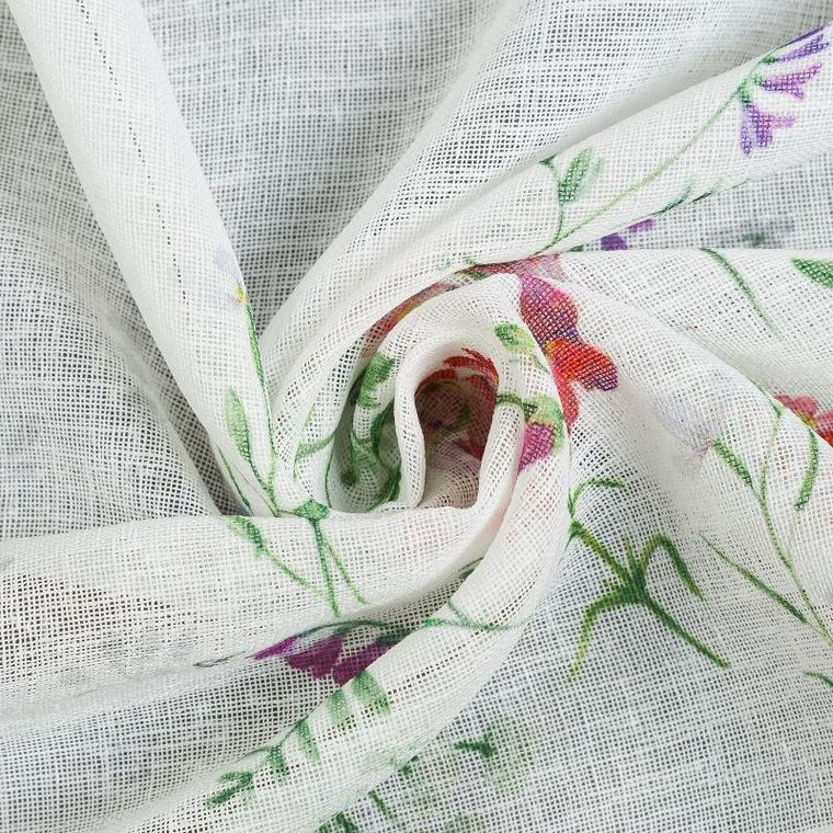 Eurofirany, firana gotowa na taśmie, Sylwia, 30-150 cm, różowy