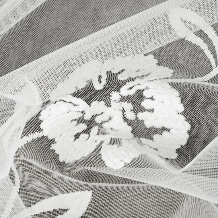 Eurofirany, firana gotowa, Natali, 350-250 cm, biały