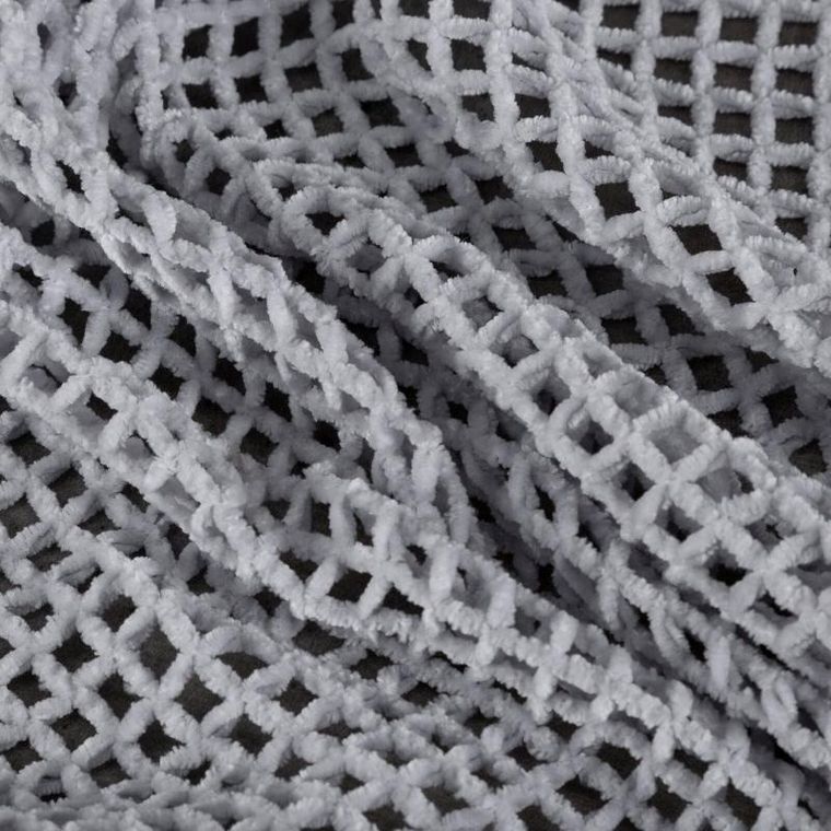 Eurofirany, firana gotowa, Neli, 140-250 cm, srebrny