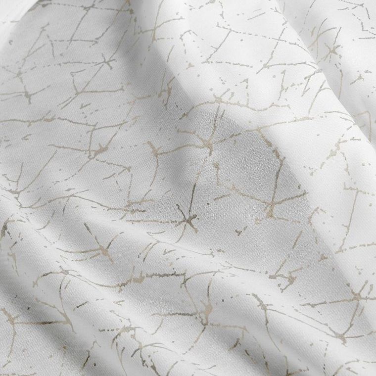 Eurofirany, firana gotowa, Roxi, na taśmie, 140-270 cm, biały